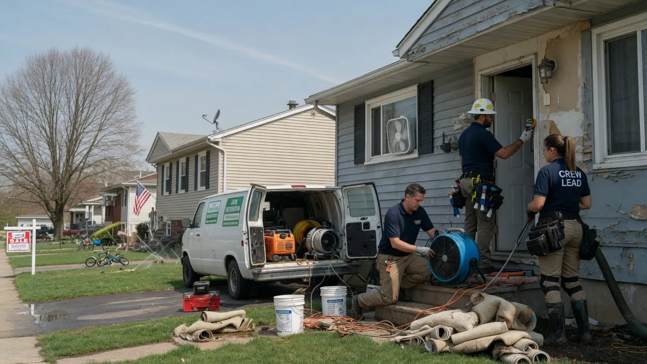 Flood Cleanup in Frankton, IN near me